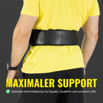 Affenhand weightlifting belt – support details